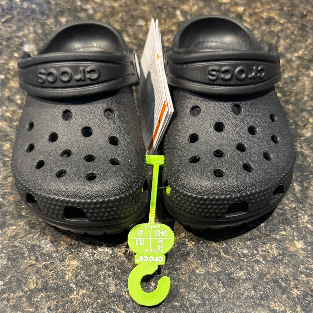 CROCS Kids Black Sandals